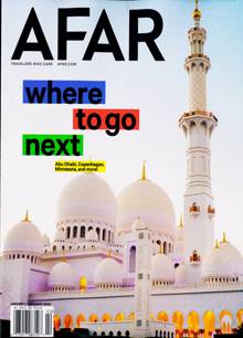 Afar Travel  Magazine  Order Online