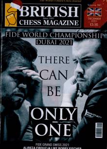 British Chess Magazine DEC 21 Order Online