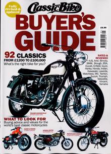 Classic Bike Buyers Guide Magazine ONE SHOT Order Online