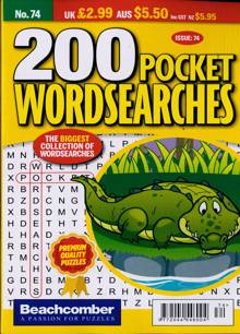 200 Pocket Wordsearches Magazine NO 74 Order Online