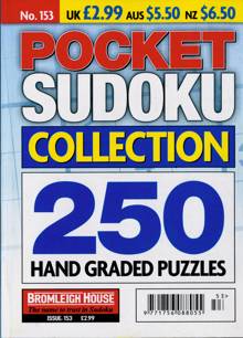 Pocket Sudoku Collection Magazine NO 153 Order Online