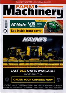 Farm Machinery Magazine JUN 22 Order Online
