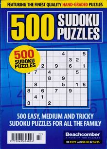 500 Sudoku Puzzles Magazine NO 77 Order Online