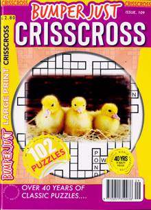 Bumper Just Criss Cross Magazine NO 109 Order Online