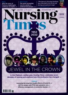 Nursing Times Magazine JUN 22 Order Online