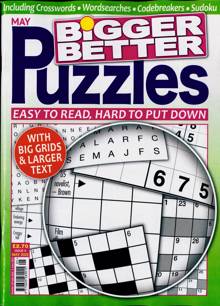 Bigger Better Puzzles Magazine Issue NO 5