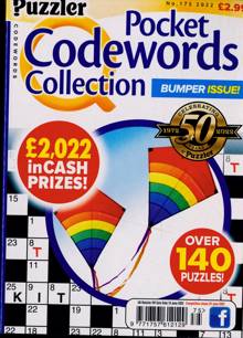 Puzzler Q Pock Codewords C Magazine NO 175 Order Online