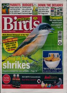 Cage And Aviary Birds Magazine Issue 10/08/2022