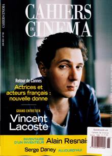 Cahier Du Cinema Cdu Magazine Issue NO 788