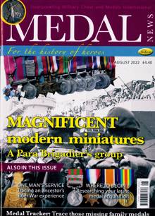 Medal News Magazine Issue AUG 22
