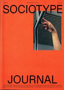 Sociotype Journal Magazine Issue 01