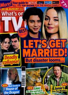 Whats On Tv England Magazine 20/08/2022 Order Online