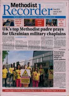 Methodist Recorder Magazine  Order Online