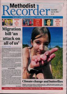 Methodist Recorder Magazine  Order Online
