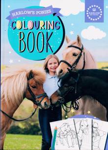 Harlows Ponies Colouring Book Magazine Issue ONE SHOT