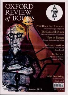 Oxford Review Of Book Magazine  Order Online