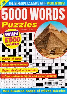 5000 Words Puzzles Magazine NO 16 Order Online