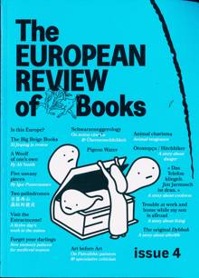 European Review Of Books Magazine NO 4 Order Online