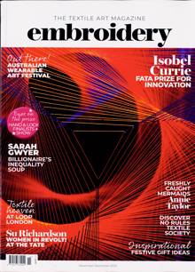 Embroidery Magazine NOV-DEC Order Online