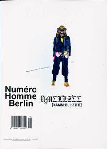 Numero Homme Berlin Magazine 18 Order Online
