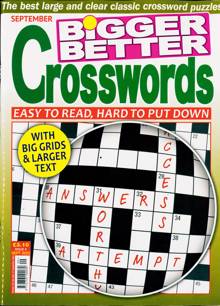 Bigger Better Crosswords Magazine NO 9 Order Online