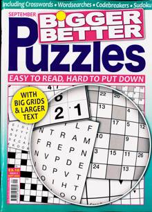 Bigger Better Puzzles Magazine NO 9 Order Online