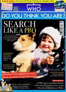 Who Do You Think You Are Magazine  Order Online