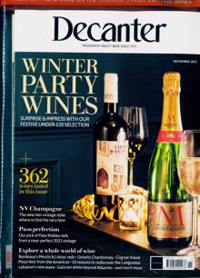 Decanter Magazine NOV 23 Order Online