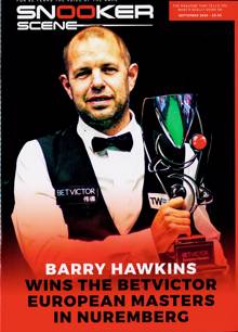 Snooker Scene Magazine  Order Online