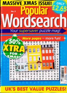 Popular Wordsearch Magazine Issue NO 9