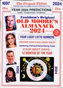 Old Moores Almanack Magazine 2024 (2) Order Online