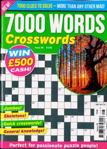 7000 Word Crosswords Magazine NO 28 Order Online