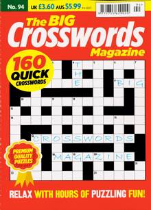 Big Crosswords Magazine NO 94 Order Online