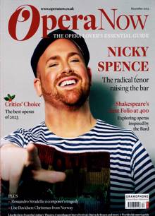 Opera Now Magazine DEC 23 Order Online