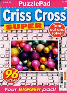 Puzzlelife Criss Cross Super Magazine NO 72 Order Online