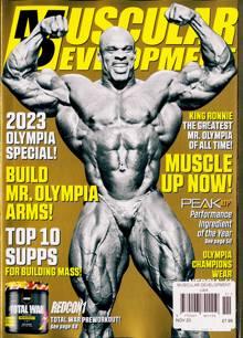 Muscular Development Usa Magazine NOV 23 Order Online