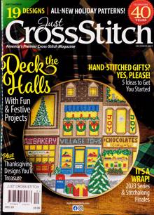 Just Cross Stitch Magazine Issue DEC 23