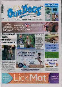 Our Dogs Magazine 24/11/2023 Order Online