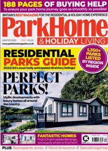 Park Home & Holiday Caravan Magazine Issue WINTER
