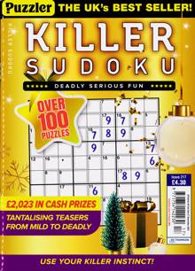 Puzzler Killer Sudoku Magazine NO 217 Order Online