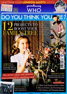 Who Do You Think You Are Magazine  Order Online