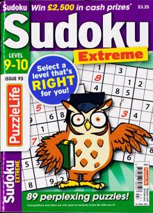 Puzzlelife Sudoku L9&10 Magazine  Order Online