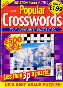 Popular Crosswords Magazine Issue NO 12