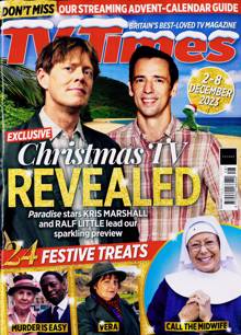 Tv Times England Magazine Issue 02/12/2023