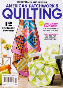 American Patchwork Quilting Magazine FEB 24 Order Online