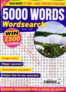 5000 Words Magazine NO 33 Order Online