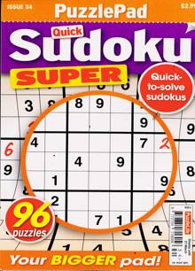 Puzzlelife Sudoku Super Magazine NO 34 Order Online