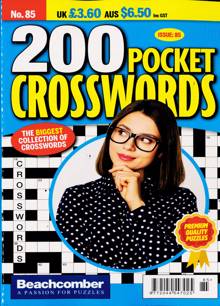 200 Pocket Crosswords Magazine NO 85 Order Online
