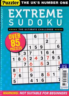 Extreme Sudoku Magazine NO 98 Order Online