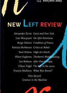 New Left Review Magazine  Order Online